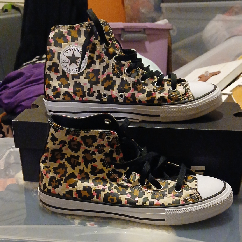 Converse Black and White Chuck Taylor Sneakers